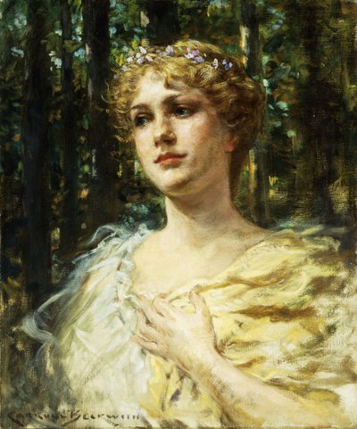 Woodland Grace, af James Carroll Beckwith