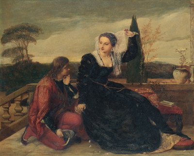 Olivia og Viola af James Clarke Hook