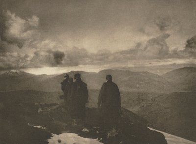 Kameraarbejde: The Dark Mountains, 1904. af James Craig Annan