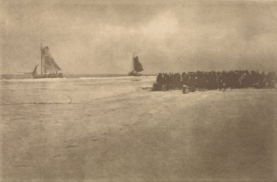 På en hollandsk strand af James Craig Annan
