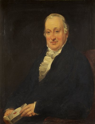 Jacob Wilcox Ricketts, Senior (olie på lærred) af James Curnock