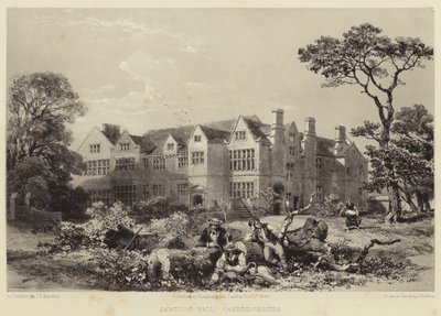Sawston Hall, Cambridgeshire af James Dafforne