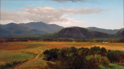 Moat Mountain og White Horse Ledge, Study, North Conway, New Hampshire, 1867 af James David Smillie