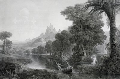 Livets rejse: Ungdom, ca. 1855 af James David Smillie