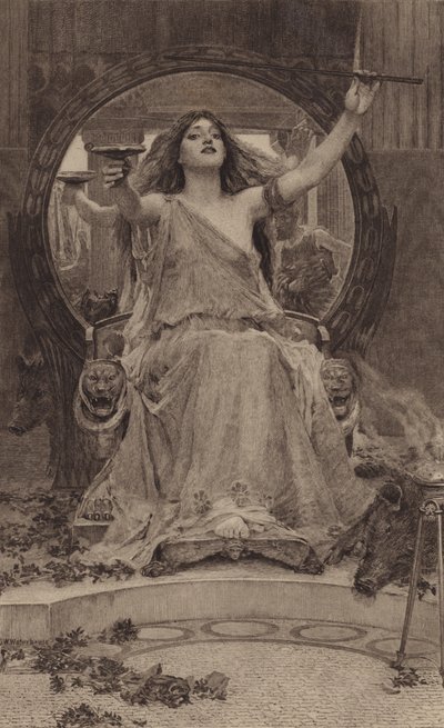 Circe (gravering) af James Dobie
