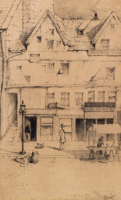 High Street, Dundee (ætsning) af James Douglas