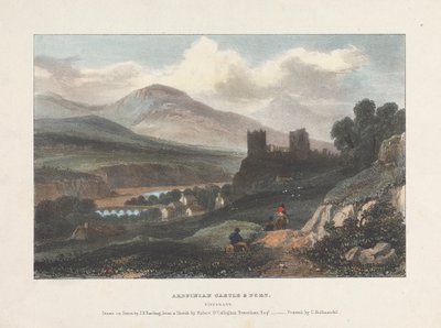 Ardfinian Castle og Fort Tipperary af James Duffield Harding