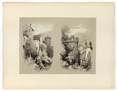 Beaufort and Serves, fra Picturesque Selections af James Duffield Harding