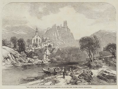 Beilstein ved Mosel af James Duffield Harding