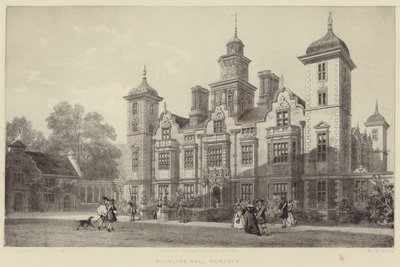 Blickling Hall, Norfolk af James Duffield Harding