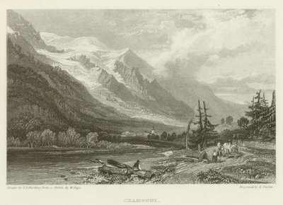 Chamouni af James Duffield Harding