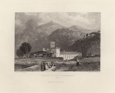 Klosteret i Vallombrosa af James Duffield Harding