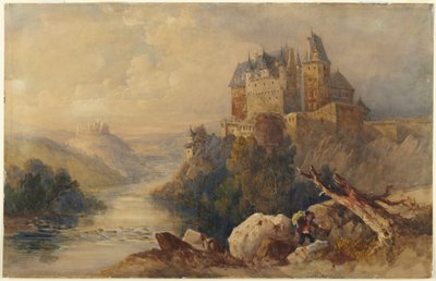 Tidlig morgen ved Mosel af James Duffield Harding