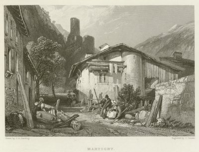 Martigny af James Duffield Harding
