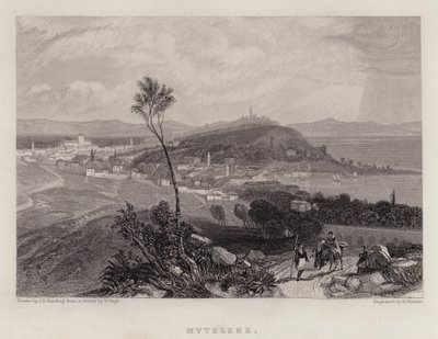 Mytelene (farve litho) af James Duffield Harding