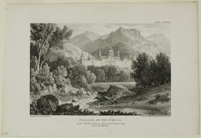 Escurial Palace af James Duffield Harding