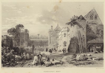 Penshurst, Kent af James Duffield Harding