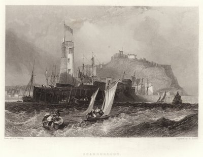 Scarborough af James Duffield Harding