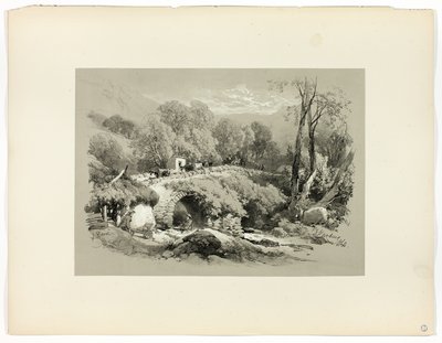 South Brent, Devon, fra Picturesque Selections af James Duffield Harding