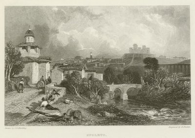 Spoleto af James Duffield Harding
