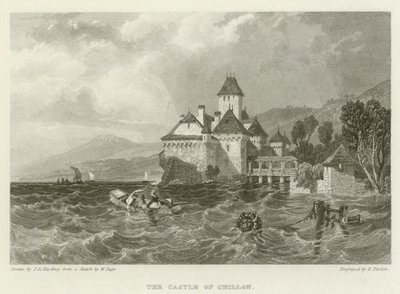 Slottet i Chillon af James Duffield Harding