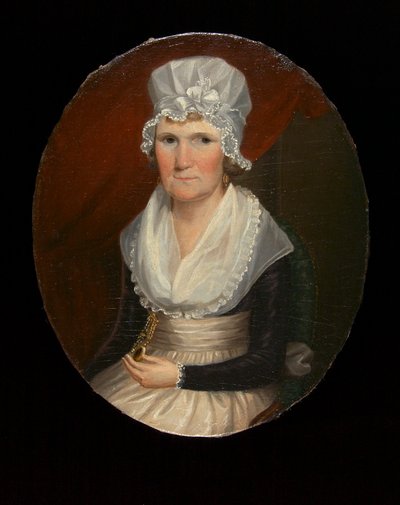 Portræt af fru Robert Kermit, ca. 1790. af James Earl
