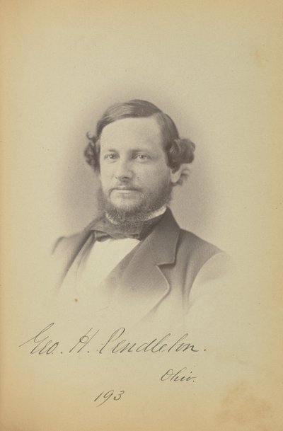 George H. Pendleton af James Earle McClees