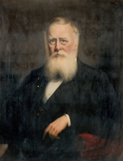 Portræt af Thomas Phillips, 1876. af James Edgell Collins