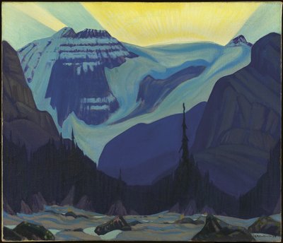 Tidlig morgen, Rocky Mountains, 1926 af James Edward Hervey Macdonald