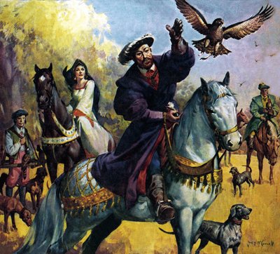 Henrik VIII og Anne Boleyn af James Edwin McConnell