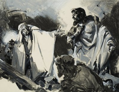 Paulus nægter at bryde ud af fængslet af James Edwin McConnell