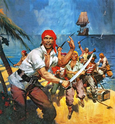 Hvor sørøverne engang regerede. Da pirater kontrollerede Vestindien. af James Edwin McConnell