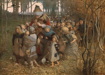 The Pied Piper of Hamelin, 1881, c1930. af James Elder Christie
