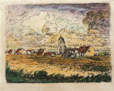 Belgien, Lille udsigt over Mariakerke af James Ensor