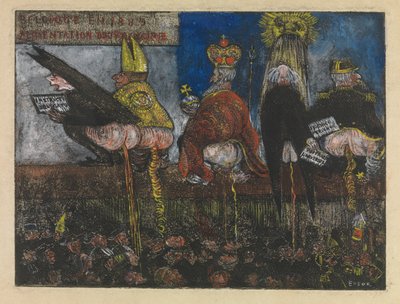 Læremæssig næring af James Ensor