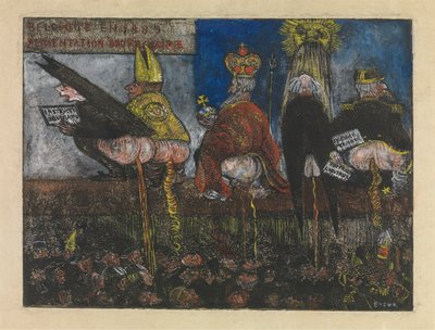 Doktrinær næring af James Ensor