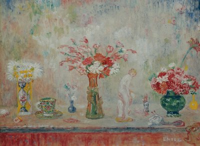 Fantastisk stilleben af James Ensor