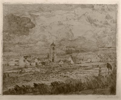 Stor udsigt over Mariakerke af James Sidney Ensor