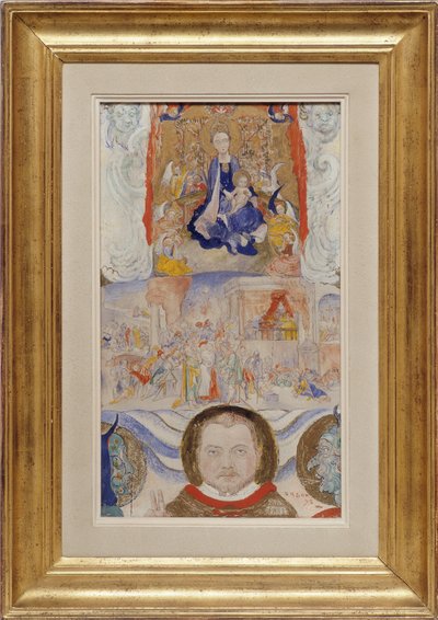 Ikon, Portræt af Eugene Demolder af James Ensor