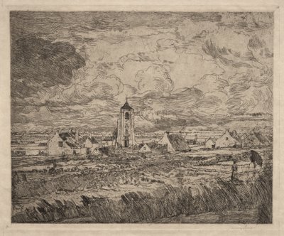 Stor udsigt over Mariakerke af James Ensor
