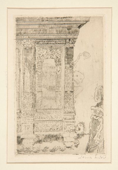 Le Meuble Hant? (De hjemsøgte møbler) af James Ensor