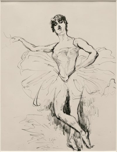 Mademoiselle Zucchi fra "Eden" af James Sidney Ensor