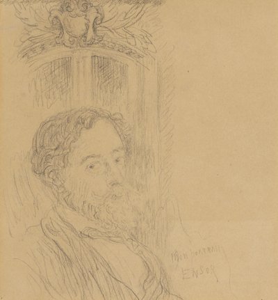 Mit portræt af James Ensor
