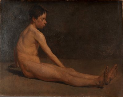 Nøgen dreng af James Ensor