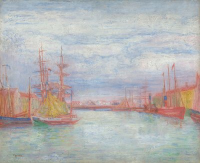 Ostendes havn af James Ensor