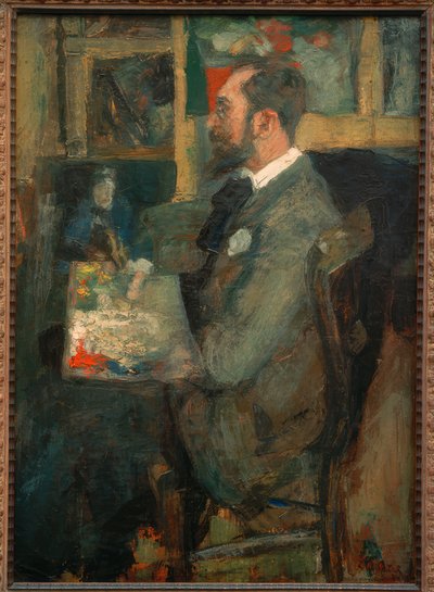 Portræt af Théo Hannon af James Sidney Ensor