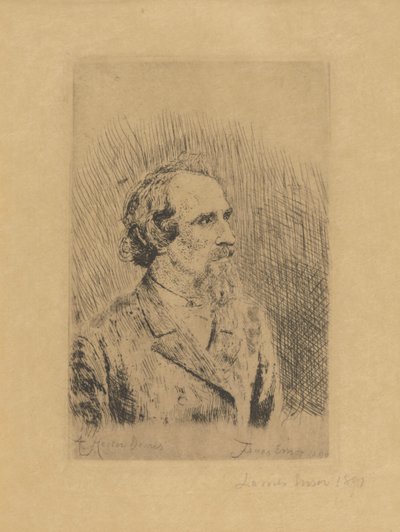 Portræt af Hector Denis af James Ensor