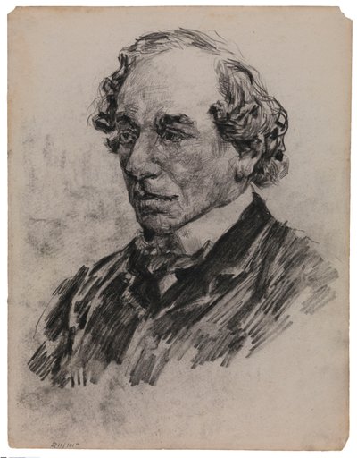 Portræt af en mand af James Ensor