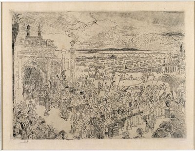 Romersk triumftog af James Ensor
