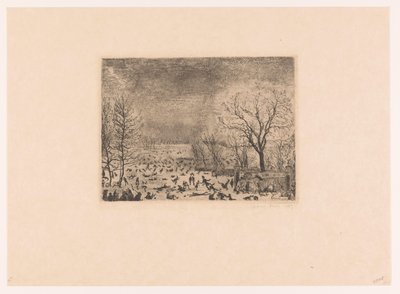 skøjteløbere Les patinører af James Ensor